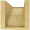 Ekena Millwork 6"W x 12"D x 6"H Wide Burlington Rough Cedar Woodgrain TimberThane Corbel, Primed Tan CORUR06X12X06BURRCPR - alternate 2
